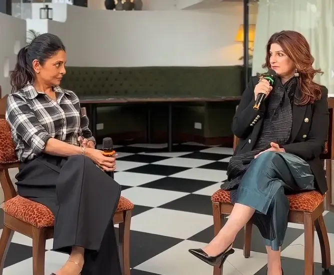 Twinkle Khanna calls herself a 'lazy shopper', styles old wardrobe pieces into fresh look