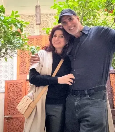 Did Twinkle Khanna Celebrate Her Birthday by Sniffing Around with Akshay Kumar?