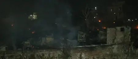 Tragedy Strikes Lucknow: Two Young Lives Lost in Devastating Slum Fire