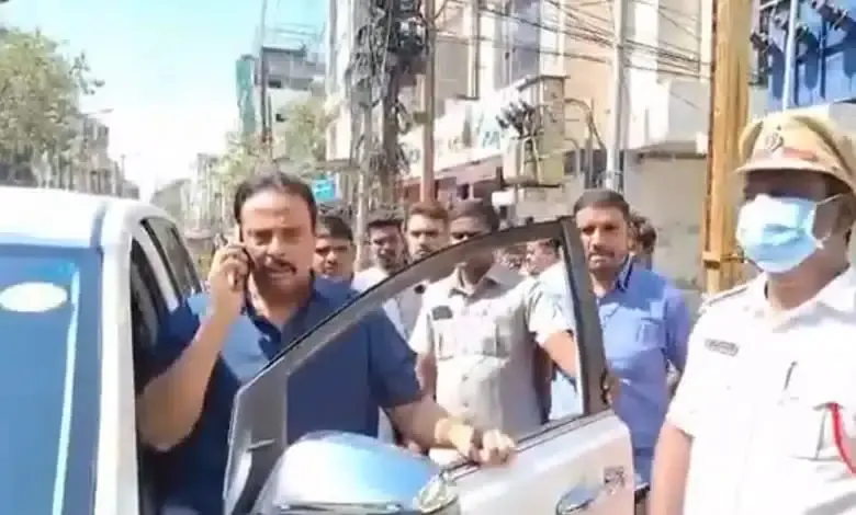 Protests Erupt in Hyderabad Over Demolition Drive by MLAs