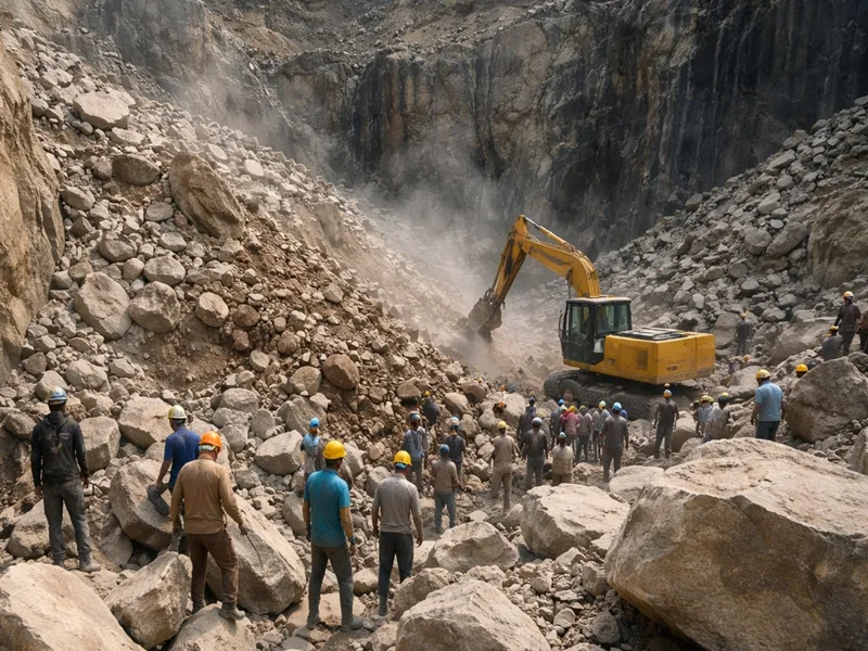 Landslide in Birbhum Quarry Claims Two Lives, Injures Many