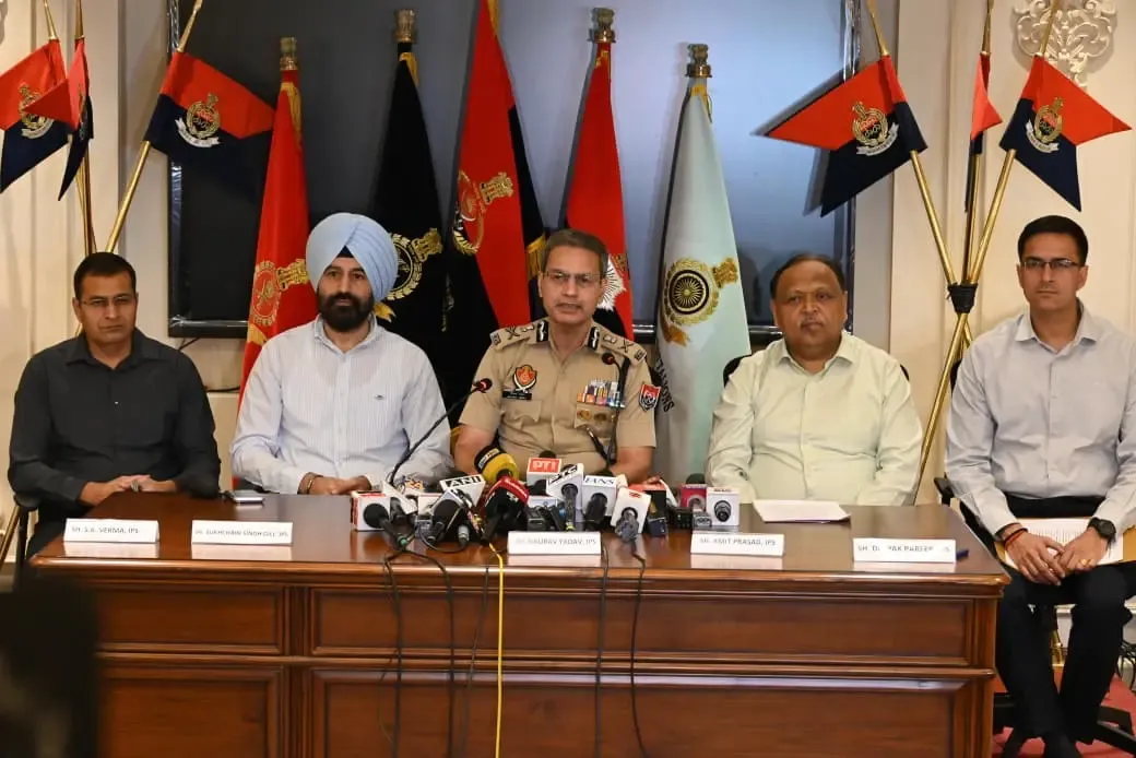 Chandigarh Police Capture Key Suspects in BJP Office Grenade Attack