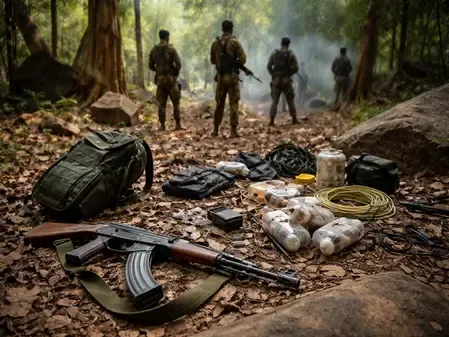 Two Maoists Neutralized in Encounter with Security Forces in Chhattisgarh's Bijapur District