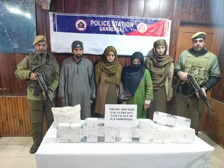 Have Two Terror Associates Been Arrested in J&K's Ganderbal?