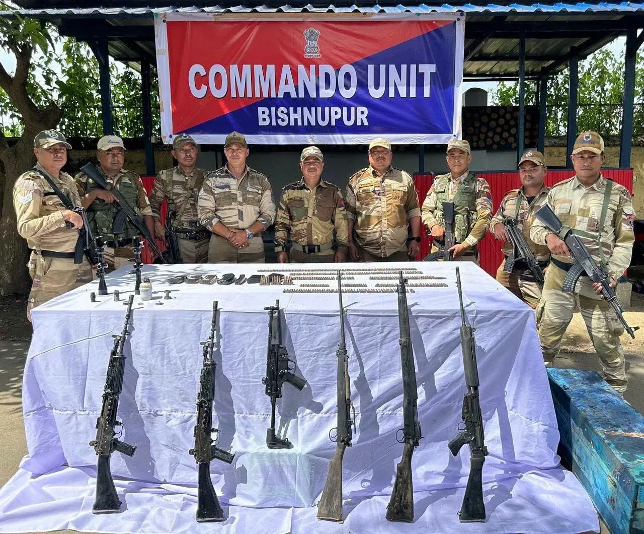 Eight militants arrested in Manipur in 24 hours, arms and drugs seized