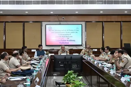 त्योहारी सीजन से पहले हरियाणा के डीजीपी ने कानून-व्यवस्था की समीक्षा की