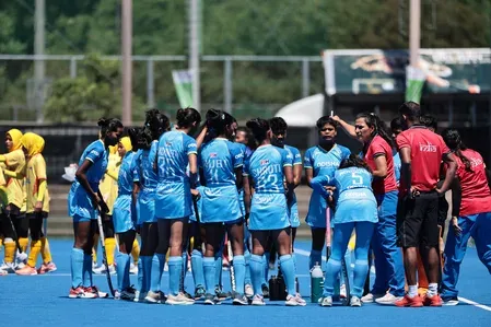 Nousheen Naz's brace fires India to 2-1 win at U18 Women's Hockey Asia Cup