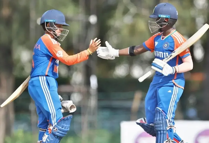 U19 Women's Asia Cup: Sonam and Kamalini Lead India to a Dominant 9-Wicket Victory Against Pakistan
