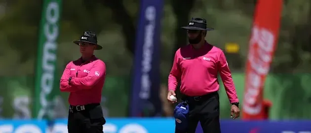 Who Are the Match Officials for the U19 World Cup Super Six Stage in Namibia?