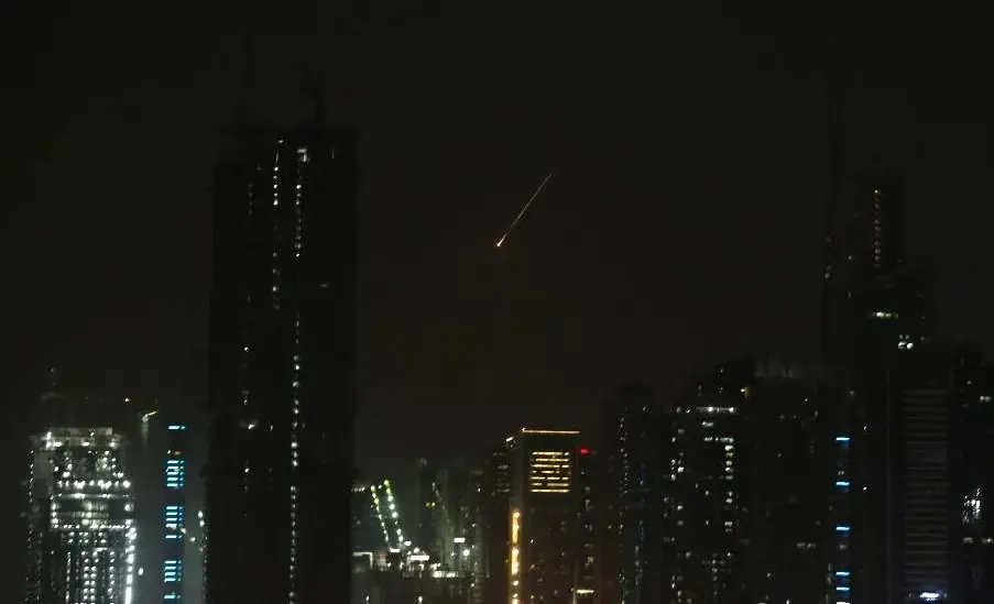 Missile Debris Injures Four, Including Two Indians, in Dubai