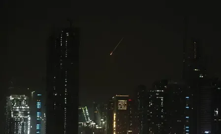 Missile Debris Injures Four, Including Two Indians, in Dubai