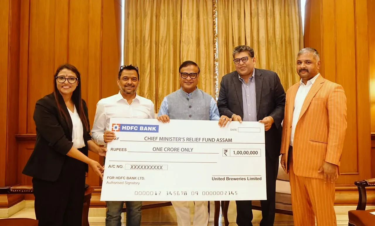 UBL donates ₹1 crore to Assam CM Relief Fund for flood victims
