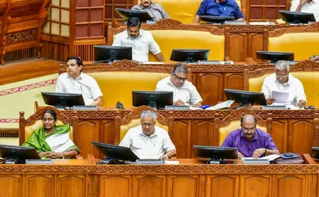 PM SHRI row: LDF walkout rocks Kerala Assembly after UDF-LDF blame game