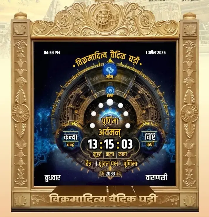 उज्जैन की विक्रमादित्य वैदिक घड़ी का काशी में होगा भव्य अर्पण, सीएम मोहन यादव करेंगे पूजा