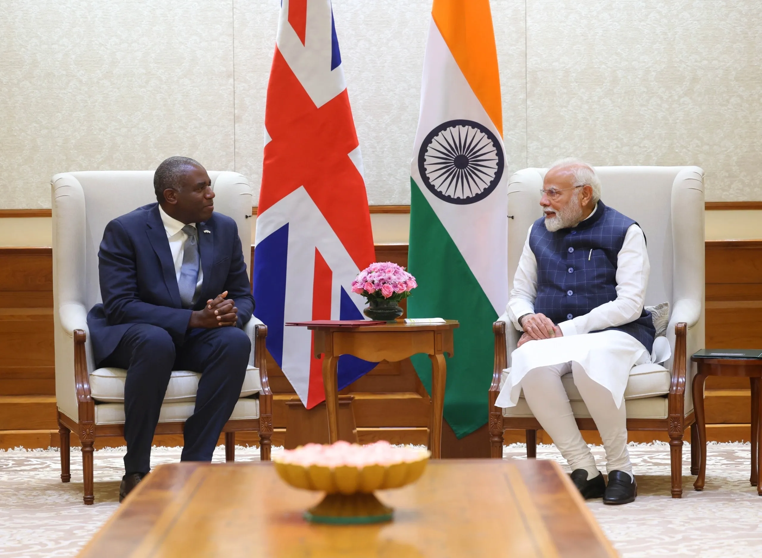 What Did UK Foreign Secretary David Lammy Discuss with PM Modi?