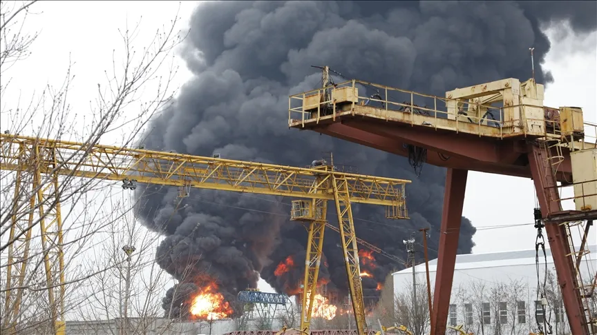 Ukraine Launches Another Strike on Major Oil Refinery in Russia