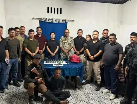 ULFA-I cadre arrested in Sivasagar; pistol, 8 grenades seized