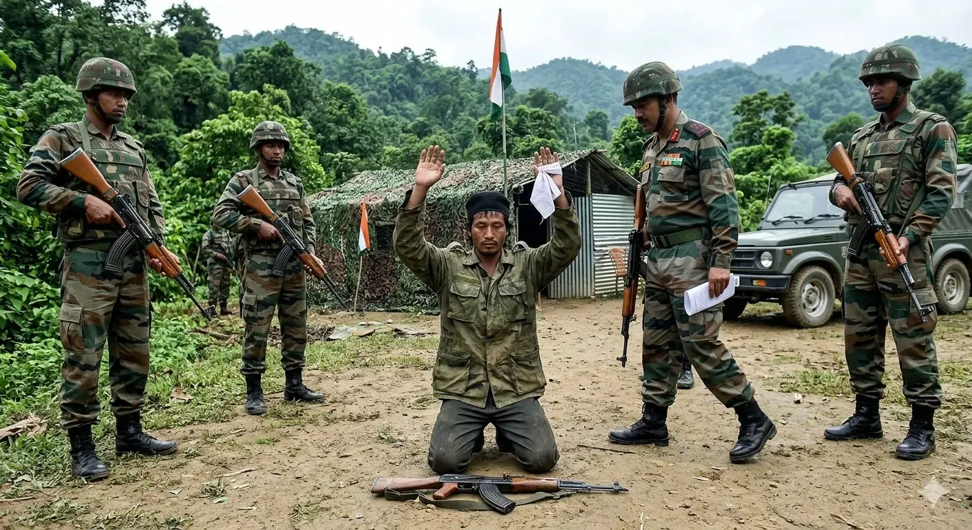 Hardcore ULFA (I) Insurgent Surrenders in Arunachal Pradesh’s Tirap District