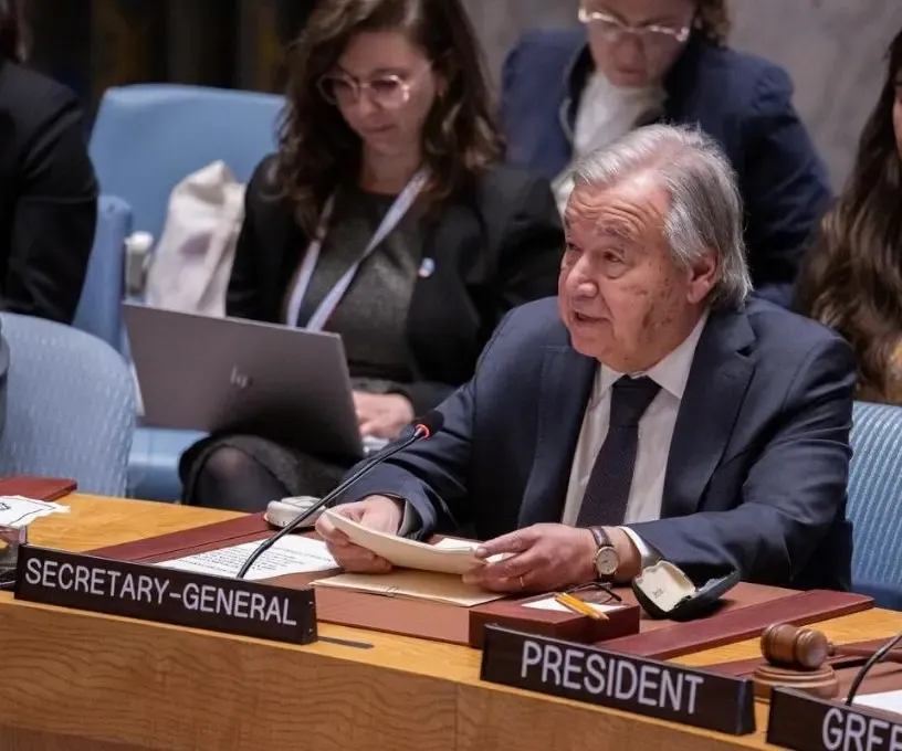 UN chief Guterres urges action on women, peace and security at Security Council