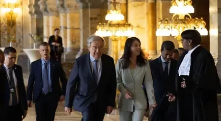 UN Chief Advocates for a World Based on Law, Not Power