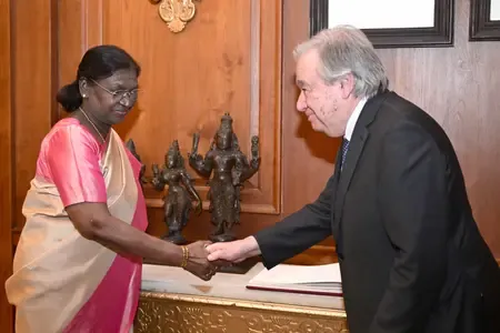 Did UN Secretary General Guterres Meet President Murmu?