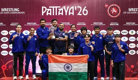 अंडर-20 एशियन रेसलिंग चैंपियनशिप: भारत ने पटाया में 4 गोल्ड समेत 20 मेडल जीते