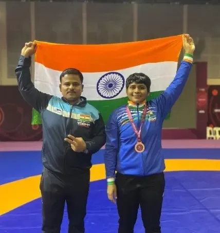अंडर-23 वर्ल्ड रेसलिंग चैंपियनशिप: कोमल ने 59 किग्रा में जीता कांस्य, अमृता पुजारी फाइनल में