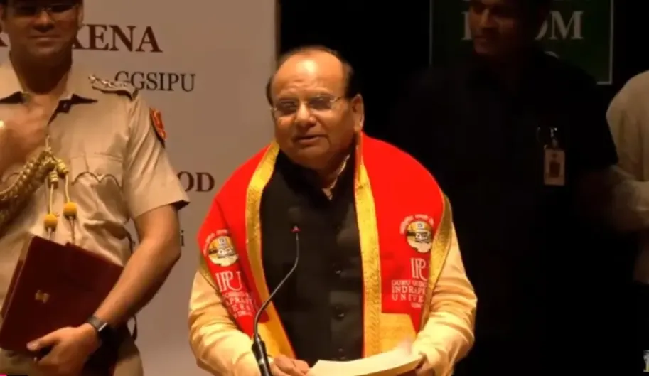 Under CM Rekha Gupta, Delhi is in Secure Hands: LG Saxena