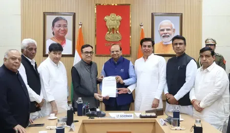 Delhi L-G Condemns Congress Protest at AI Summit as Malicious and Undignified