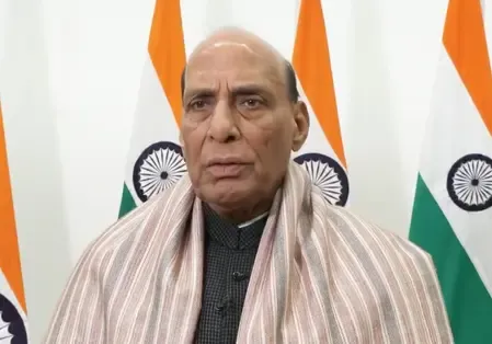 How Does the Union Budget Reinforce India's Security System According to Rajnath Singh?