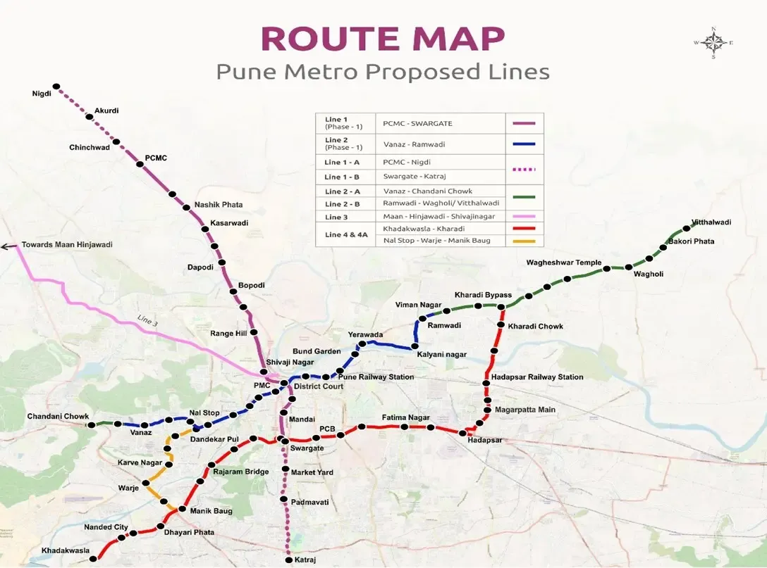 Union Cabinet Approves Pune Metro Rail Project Phase 2 with an Outlay of ₹9,857 Crore?