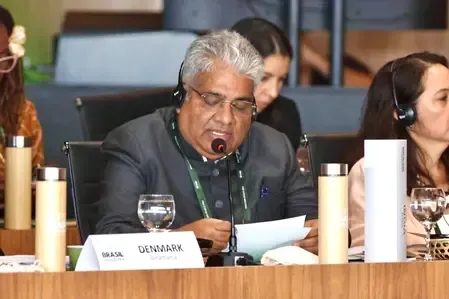 Union Minister Bhupender Yadav calls for action on climate measures at Pre-CoP30 in Brazil