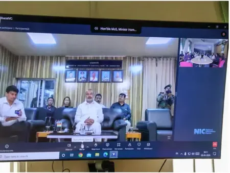Bandi Sanjay Kumar stresses border coordination in Mizoram amid smuggling threat