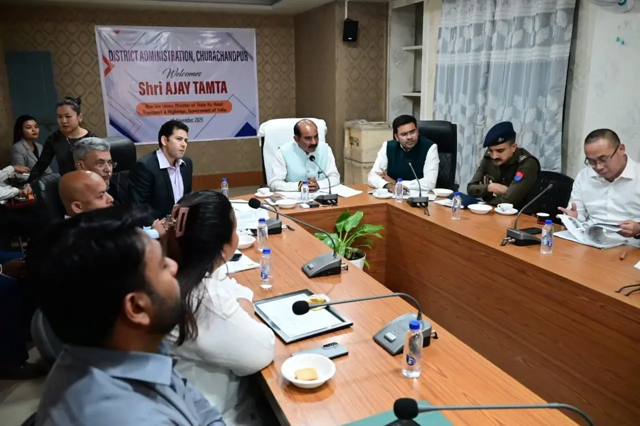 What is the progress of works under various schemes in Manipur?