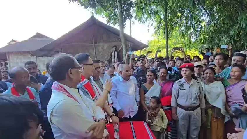 Union Ministers Visit Jonai to Assess Assam Flood Situation