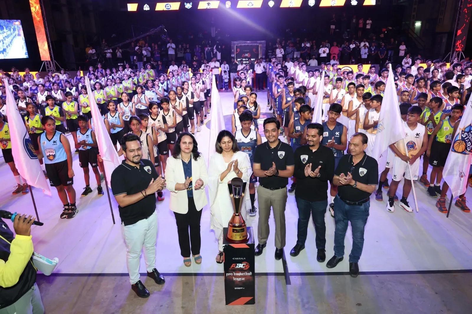 Did Union MoS Raksha Khadse Launch Pro Basketball League Season 4 in Pune?