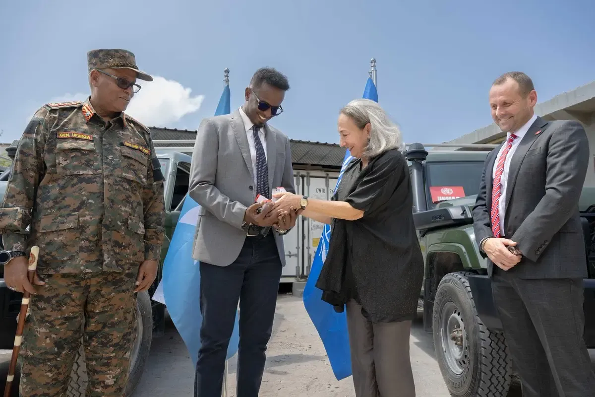 UNMAS Supplies Gear to Enhance Somalia's Anti-IED Operations