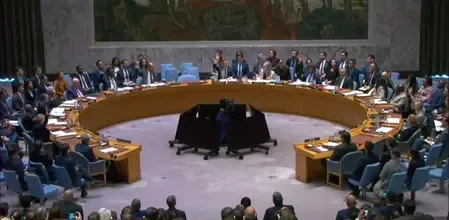 UN Security Council Passes Resolution Against Iran's Aggressions in the Middle East, India as Cosponsor