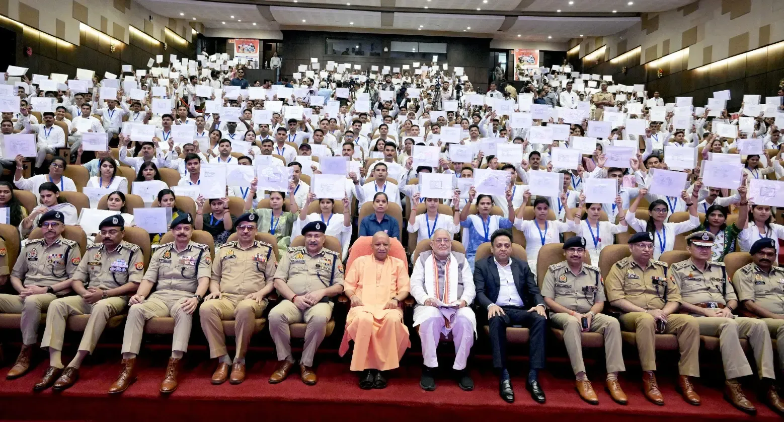 Yogi Adityanath hands out 912 police appointment letters, slams pre-2017 nepotism