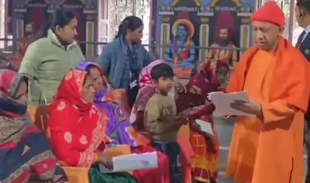 What Did UP CM Yogi Adityanath Discuss at the ‘Janta Darshan’ in Gorakhnath Temple?