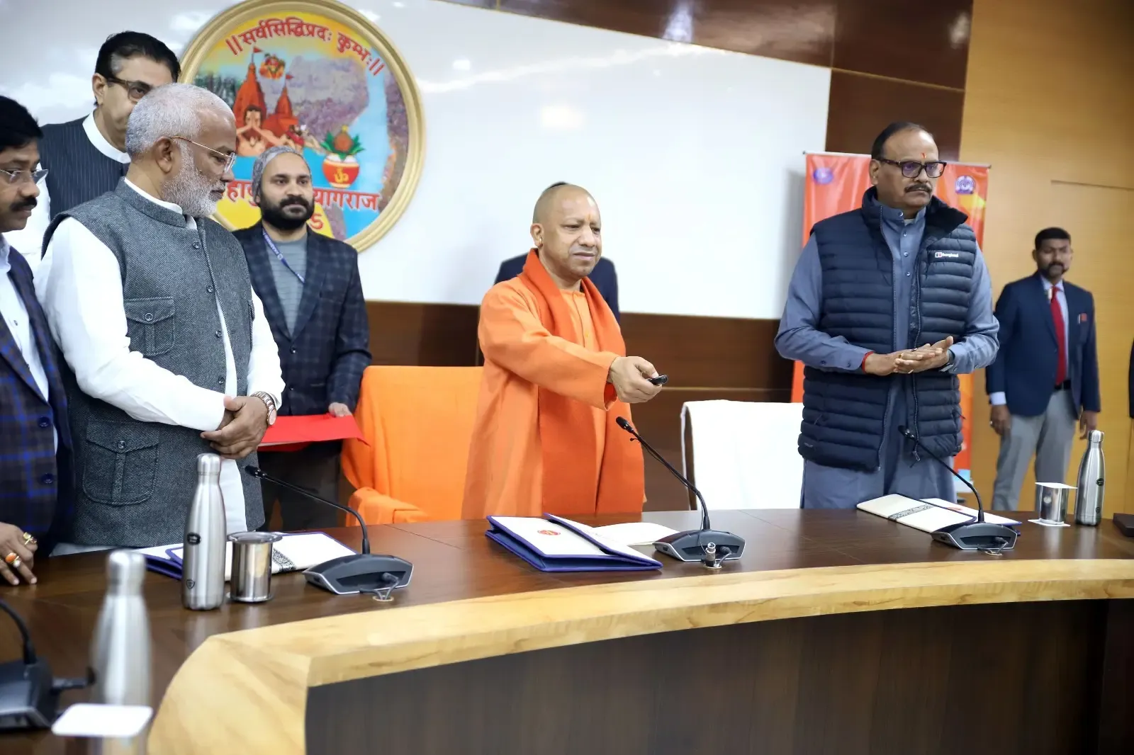 Uttar Pradesh Chief Minister Yogi Adityanath Launches FM Channel 'Kumbhvani'