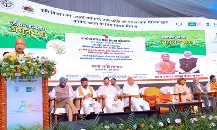 उत्तर प्रदेश को वैश्विक फूड बास्केट बनाना हमारा संकल्प : सीएम योगी  
