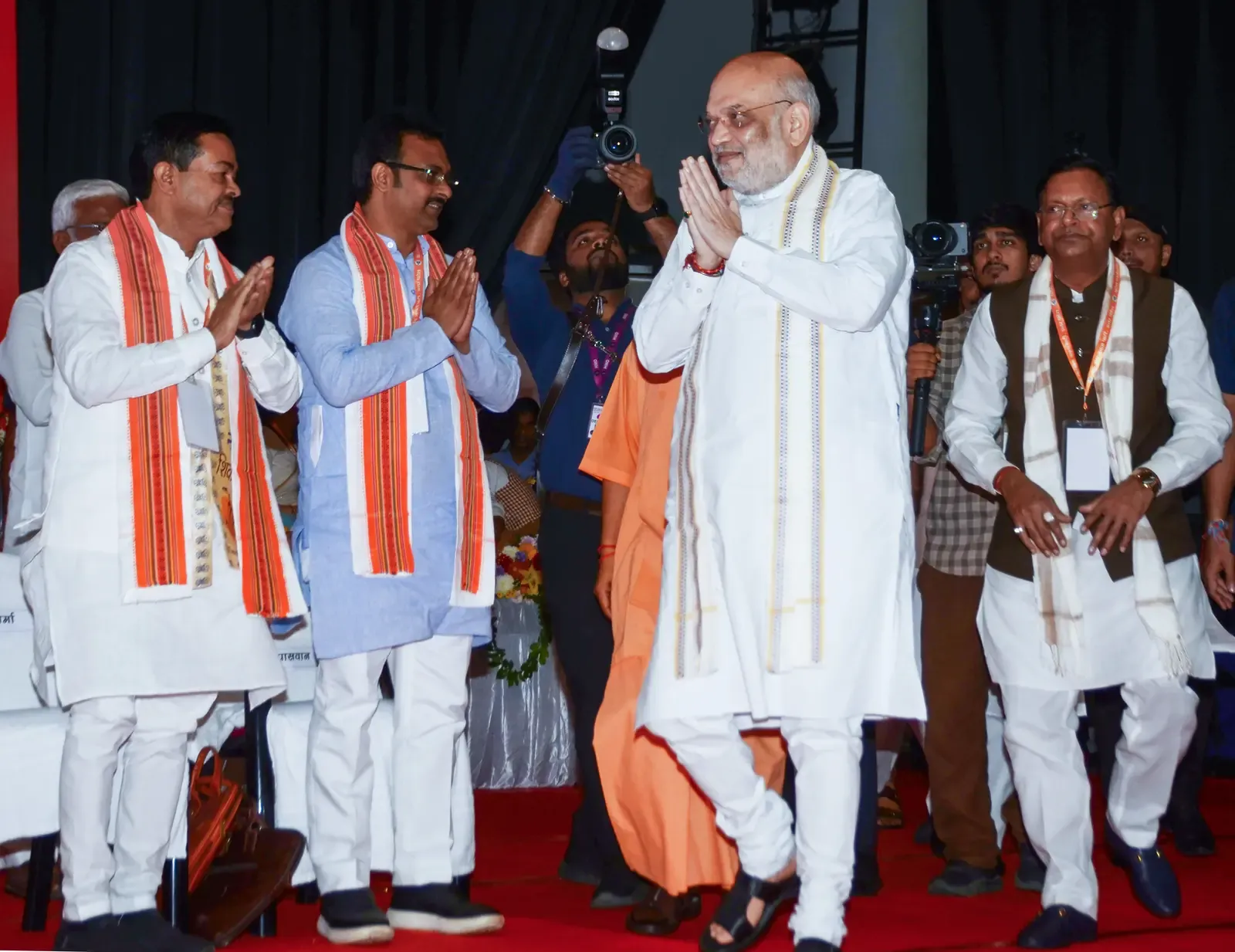अमित शाह के लखनऊ संबोधन के बाद BJP नेताओं का दावा — यूपी में पार्टी 'अंगद के पैर' की तरह, 2027 में कोई नहीं हिला सकता