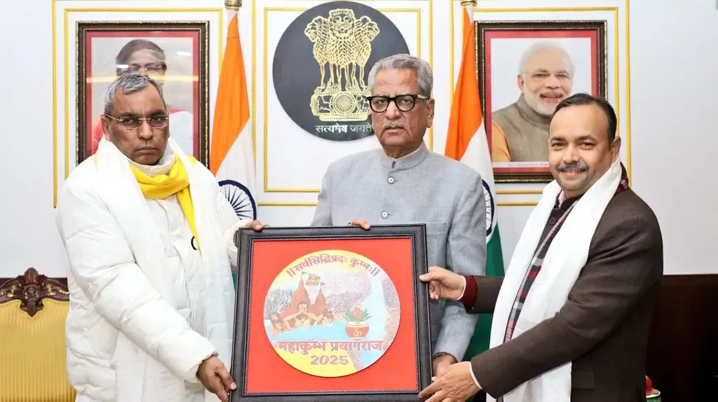 Uttar Pradesh Ministers Extend Invitation to Sikkim Governor for Kumbh Mela