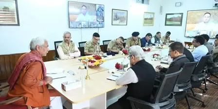 उपराज्यपाल मनोज सिन्हा ने नशा मुक्त जम्मू-कश्मीर अभियान की समीक्षा की, 78 दिनों में परिणाम देने के निर्देश