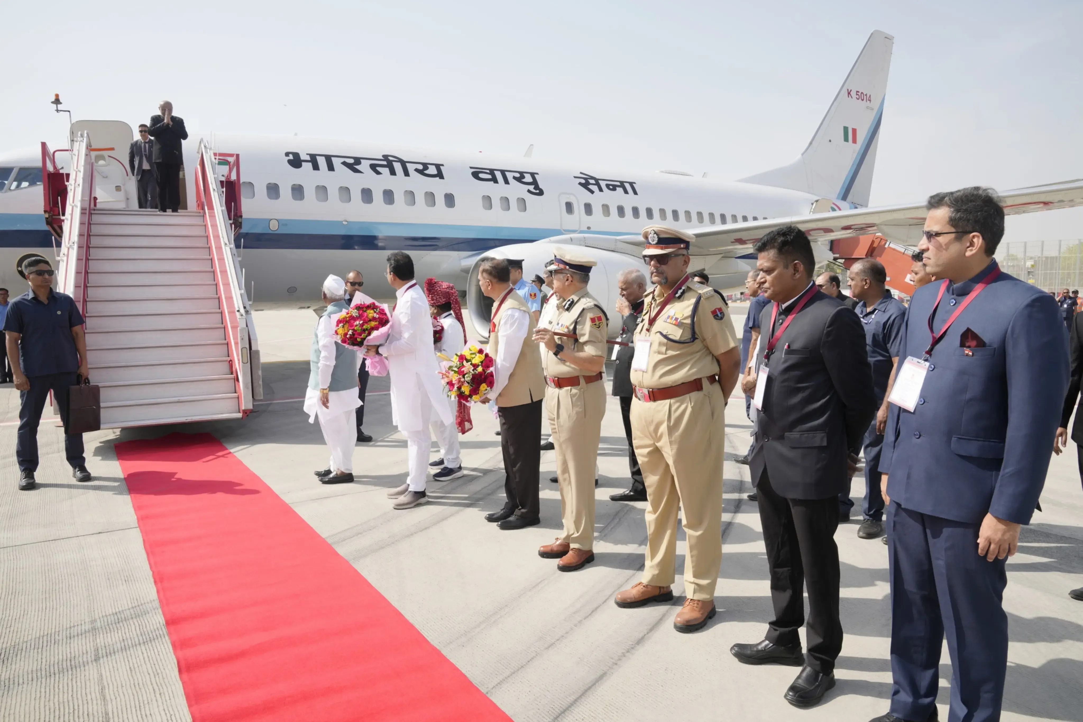 उपराष्ट्रपति सी.पी. राधाकृष्णन जयपुर पहुंचे, राजस्थान विश्वविद्यालय के 35वें दीक्षांत समारोह में होंगे शामिल