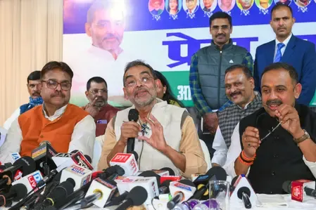 What Major Changes Did Upendra Kushwaha Announce for Rashtriya Lok Morcha?