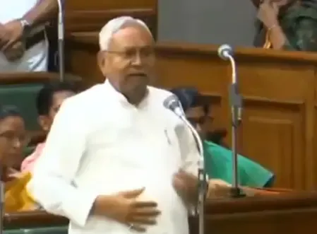 Chaos in Bihar Assembly Over Nitish Kumar's Anthem Controversy