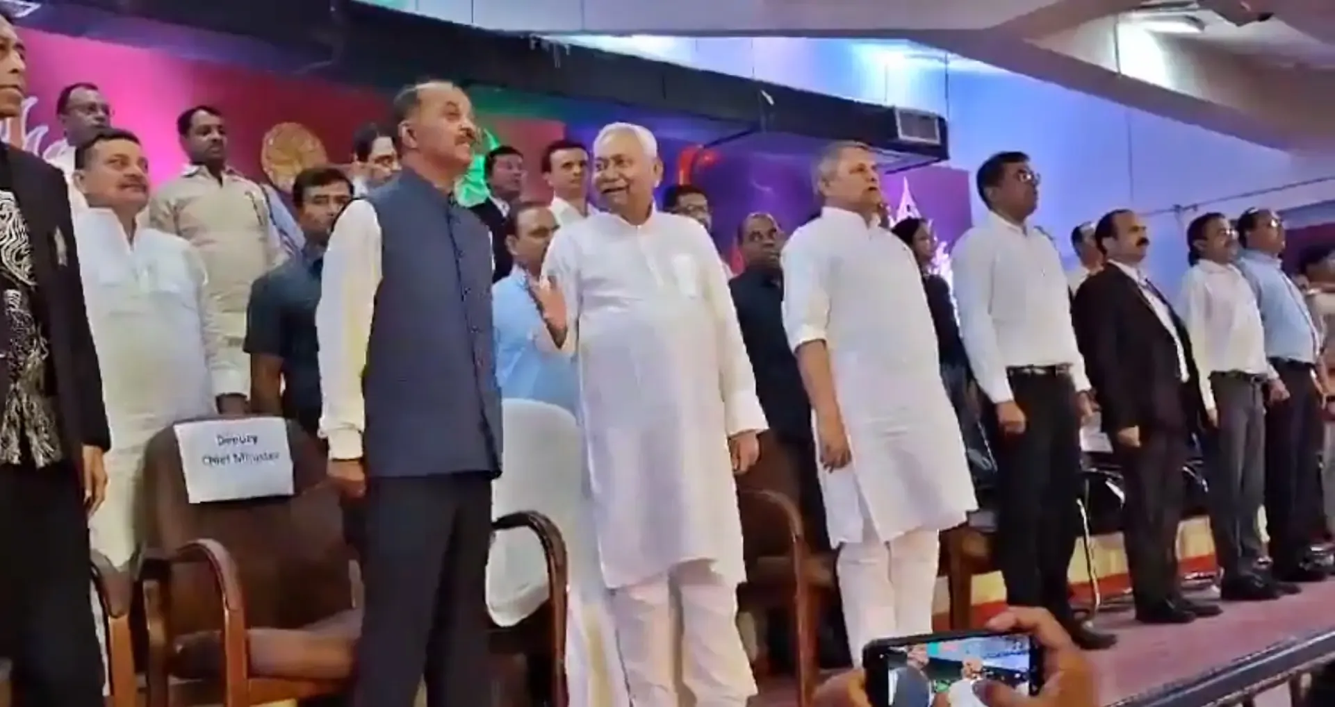 Bihar Legislative Council Erupts Over National Anthem Debate Involving Nitish Kumar