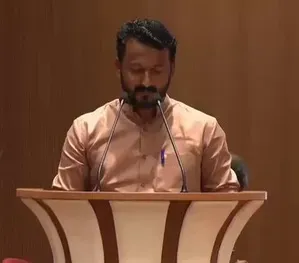 U.R. Pradeep and Rahul Mamkoothathil Sworn In as Kerala Legislators